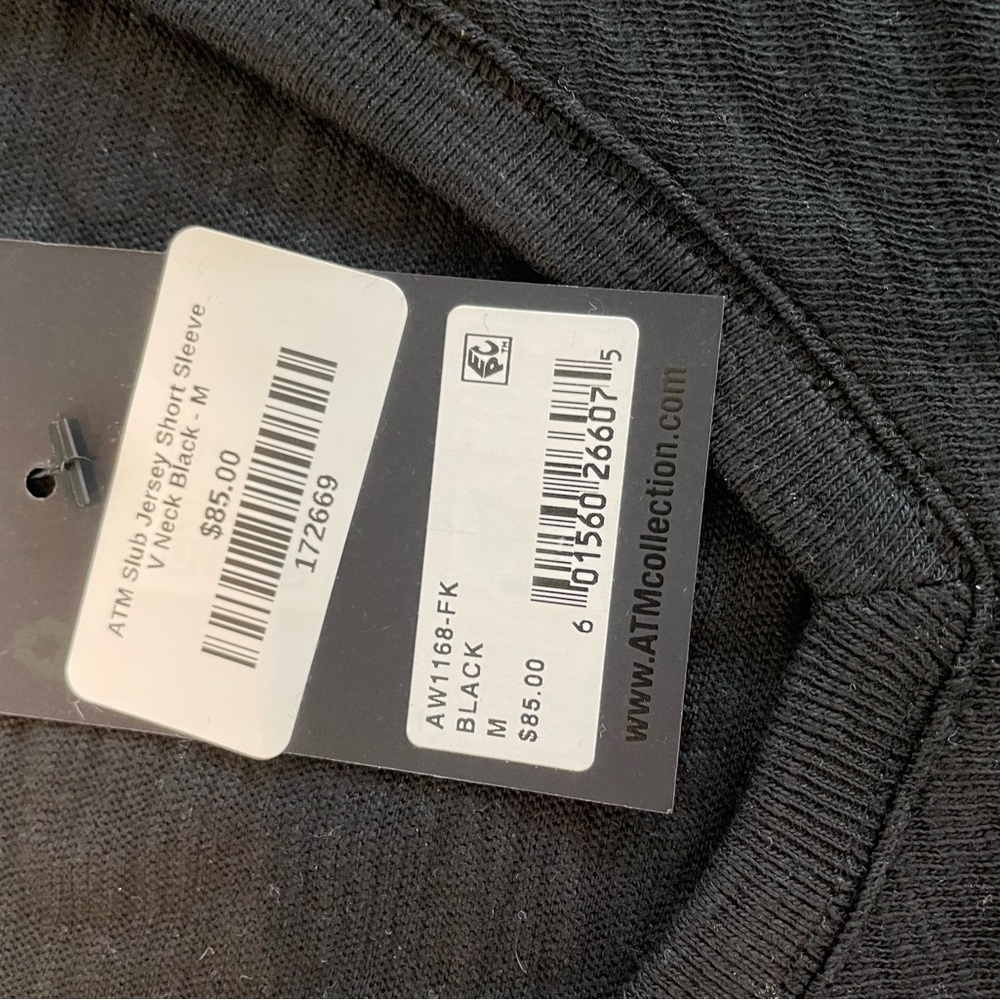 women’s brand new ATM black tee